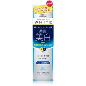 KOSE Cosmeport Moisture Mild White Lotion M (Moist Lotion) 180mL Japan Medicated Whitening High Concentration Vitamin C Beauty Skin Care