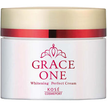 画像をギャラリービューアに読み込む, KOSE Grace One remedy Whitening Perfect Cream 100g Japan Anti-aging Collagen Vitamin C Skin Care