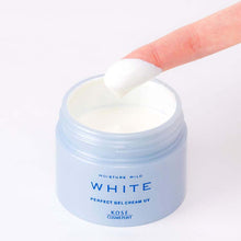 Load image into Gallery viewer, KOSE Cosmeport Moisture Mild White Perfect Gel UV 90g Japan Whitening All-in-One Day Collagen Beauty Skin Care
