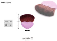 Muat gambar ke penampil Galeri, Made In Japan Heart-shape Brush Make-up Cosmetics Use Cheeks Blusher (LQ-07)