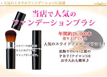 Muat gambar ke penampil Galeri, Made In Japan Slide Face Make-Up Cosmetics Brush (MR-214)