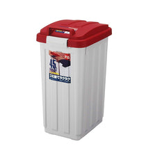 Load image into Gallery viewer, ASVEL With Handle Color Separation Bin Pail 45 6712 Red