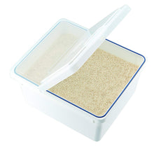 画像をギャラリービューアに読み込む, ASVEL Drawer Use Rice Bin 12kg(with Packing) 7508 White
