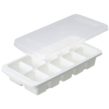 将图片加载到图库查看器,ASVEL With Lid Big Ice Cream TrayL-10 7738 White