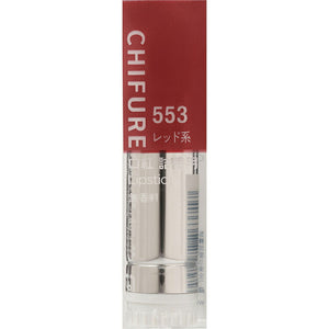 Chifure Lipstick Refill Deep Classical Red S 553 1 piece Moisturizing Hyaluronic Ccid Serum Lip Care