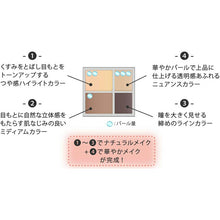 画像をギャラリービューアに読み込む, Chifure Gradation Eye Shadow 70 Gently Soft Pink Brown Series (Popular) 1 piece Elegant Daily Makeup 3D Eyes