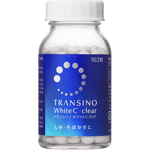 Transino White C Clear 240 Tablets for 120 Days, Alleviate Spots & Freckles from Inside, Vitamin C B E, Japan Whitening Fair Skin Health Beauty Supplement