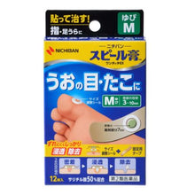 Load image into Gallery viewer, SPEEL-KO? One-touch EX for fingers and soles  is a dermatologic agent, using keratin softening and dissolution action of salicylic acid (exfoliant). It softens thick and stiff skin and removes corns, calluses, and warts. In addition,the size is adjustable with the attached adjustment patch so that the agent is attached only to the affected spot. Secure the pad using the attached tape.
