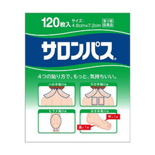 将图片加载到图库查看器,Salonpas Analgesic antiinflammatory plaster 120 Sheet