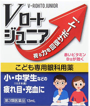 画像をギャラリービューアに読み込む, V Rohto Junior 13mL