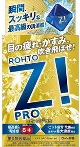 Rohto Z! Pro c 12mL Active Ingredients Refresh Fatigued Eye Drops