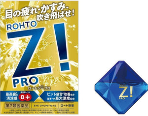 Rohto Z! Pro c 12mL Active Ingredients Refresh Fatigued Eye Drops