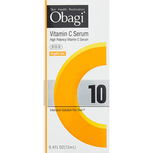 将图片加载到图库查看器,Rohto Obagi C10 Serum (Regular Size) 12ml, High Potency Vitamin C Intensive Solution for Skin Health Restoration, From Rough Texture to Smooth Glossy Radiant Skin