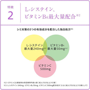 Whitea Premium 20 Tablets Whitening Pigmentation Melanin Japan Beauty Supplement Vitamin B6 C