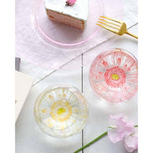 将图片加载到图库查看器，Toyo Sasaki Glass Tumbler BENEDIREFleurir 495ml, Made in Japan, Dishwasher Safe, Available in 2 Colors (Cute floral pattern glass/cup that sways, perfect as a gift)
