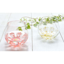 将图片加载到图库查看器，Toyo Sasaki Glass Tumbler BENEDIREFleurir 495ml, Made in Japan, Dishwasher Safe, Available in 2 Colors (Cute floral pattern glass/cup that sways, perfect as a gift)
