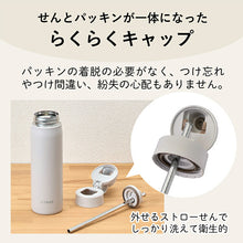 Laden Sie das Bild in den Galerie-Viewer, Tiger Corporation Vacuum Insulated Bottle, Dishwasher Safe, 880ml, MTS-W088, 3 Colors Available (Water Bottle, Mug Bottle, Straw Bottle, Vacuum Insulated Stainless Steel Bottle, Stainless Steel Water Bottle, Direct Drinking Straw, 880ml)
