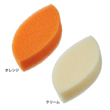 将图片加载到图库查看器，Kamekono Tawashi Kitchen Sponge, Kamekono Sponge Do, Leaf Shape, Approx. 7.5 x 3.2 x 13.5 cm, Made in Japan, Available in 2 Colors (Kamekono Tawashi Kitchen Sponge, Dishwashing Sponge)
