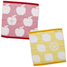 将图片加载到图库查看器，Top Factory Imabari Bath Towel - Soft and Smooth Gauze, Approx. 60 x 120 cm, Fruit Pattern (2 types available) (Imabari Towel, Gauze Towel, Cotton Towel, Bath Towel, Bath Supplies, Bathroom Supplies, Towel Supplies)
