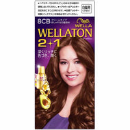 Wellatone 2+1 cream type 8CB gray hair dye