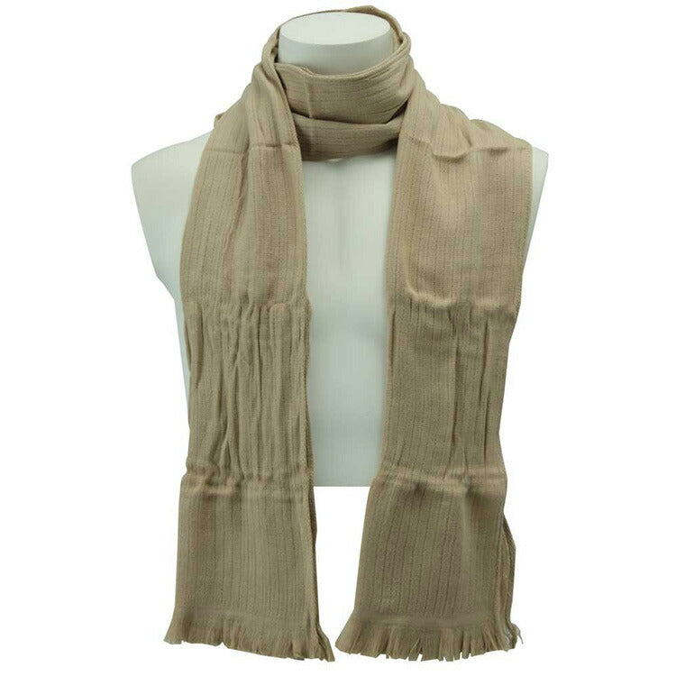 Towel muffler FOR MEN Beige