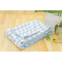 Cargar imagen en el visor de la galería, Face Towel Imabari BUBBLE Approx. 32 x 85cm Blue
