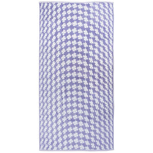 Bath Towel Imabari TREFLE (Length 120 x Width 58cm) Lila Purple (KF-2500)