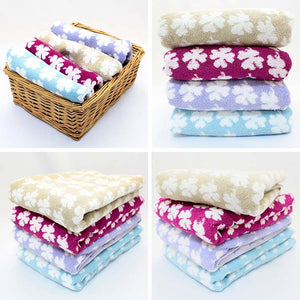 Bath Towel Imabari TREFLE (Length 120 x Width 58cm) Lila Purple (KF-2500)