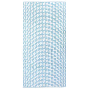 Bath towel Imabari TREFLE (height 120 x width 58cm) Blue (KF-2500)
