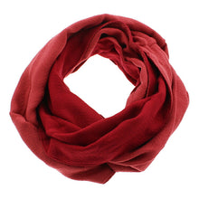 Load image into Gallery viewer, Snood cotton red approx. 33 x 150cm GT-3800
