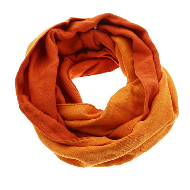 Snood cotton orange approx. 33 x 150cm GT-3800