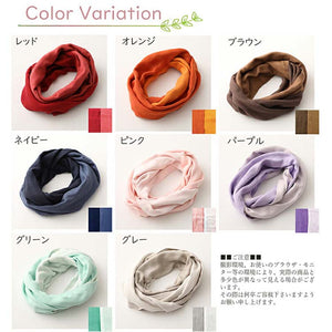 Snood cotton orange approx. 33 x 150cm GT-3800