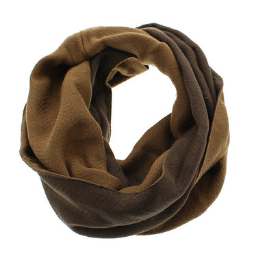Snood cotton brown approx. 33 x 150cm GT-3800