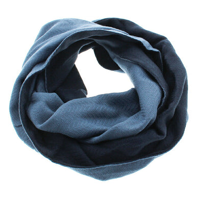 Snood cotton navy approx. 33 x 150cm GT-3800