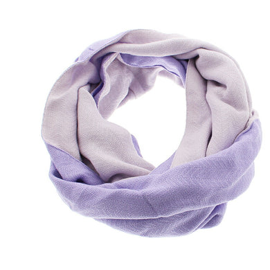 Snood cotton purple approx. 33 x 150cm GT-3800