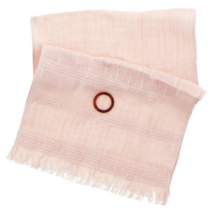 Taoru Muffler Mini Series Salmon Pink 32 x 96cm CU-801