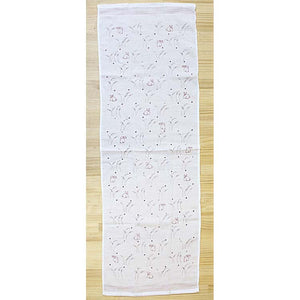 Face Towel Cloth Reading Rabbit 33 x 100cm
