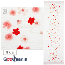 Cargar imagen en el visor de la galería, Face Towel Cloth Reading Sakura 33�~100cm Pink
