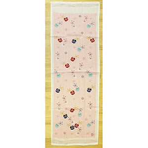 Face Towel Cloth Goyomi Suzu 33�~100cm Pink