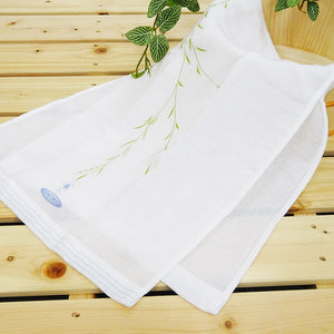 Face Towel Hagoromo Gauze Willow Blue 32�~95cm
