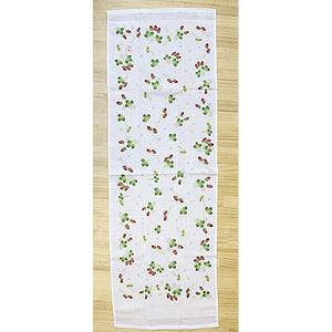 Face Towel Cloth Reading Strawberry 33�~100cm