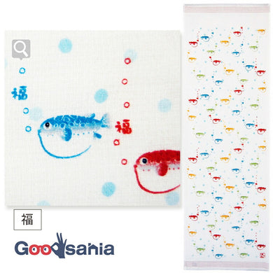 Face Towel Cloth Goyomi Fuku 33�~100cm