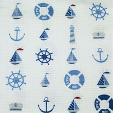 Muat gambar ke penampil Galeri, Face Towel Cloth Reading Marine 33 x 100cm Blue
