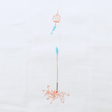 Cargar imagen en el visor de la galería, Face Towel Hagoromo Gauze Fireworks Blue 32�~95cm
