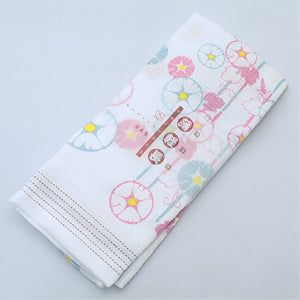 Face Towel Cloth Reading Morning Dew 33 x 100cm Pink