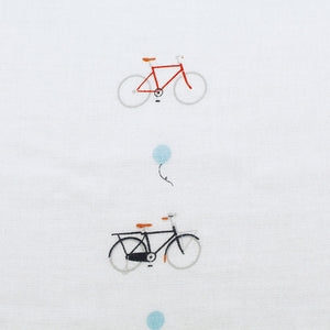 Face Towel Hagoromo Gauze Charinko Blue 32�~95cm