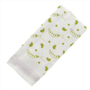Face Towel Cloth Goyomi Bean Ivory 33 x 100cm
