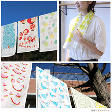 将图片加载到图库查看器，Face Towel Cloth Goyomi 2023 Towel Tenugui Fireworks Kanpai Made in Japan Ivory Approx. 33 x 100cm
