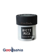 John's Blend Fragrance Gel Can White Musk 85g (Aromatic Deodorant Car)
