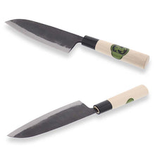 Cargar imagen en el visor de la galería, Tosa Knives Santoku Knife Tosa Warbler 165 Approx. 30x5.5x2 (Blade Length 16.5)cm (Santoku Knife 165mm Made in Japan Domestic Iron Steel Steel Cuts Meat, Fish, Vegetables, Cooking Well)
